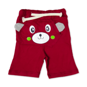 Fish Shorts Cotton Jersey Shorts for Boys with Drawcord