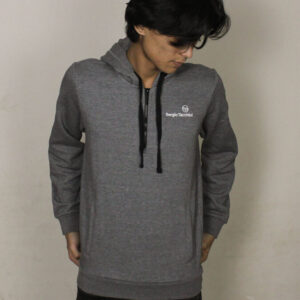 Sergio Grey Quarter Zipper Hoodie for Men