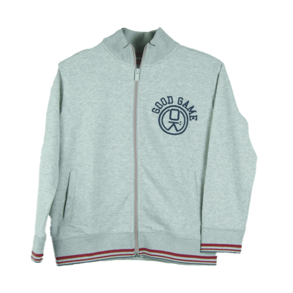 Good Game Grey Kids Zipper
